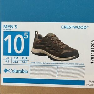 Columbia Crestwood Men's Athletic Shoes - Camo Brown